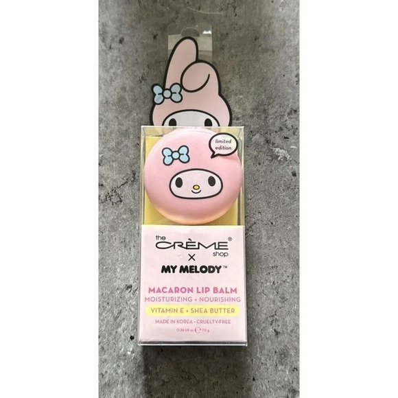 Creme Shop x My Melody MACARON LIP BALM Strawberry Banana Limited Edition New - Picture 1 of 7